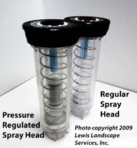 Pressure-Regulated Heads