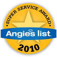 Angie's List Super Service Award 2010