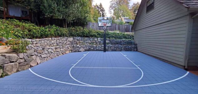 Basketball Court Installed In Beaverton