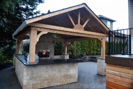 Free Standing Outdoor Structure - Open Gable