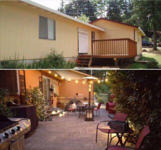 Before and After - Paver Patio Job in Portland, Oregon