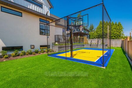 Basketball Court Installed in Tigard, OR