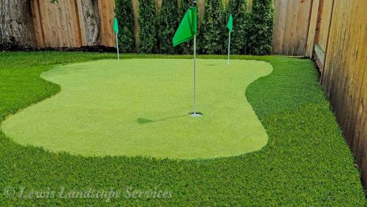 Golf Putting Green Installation