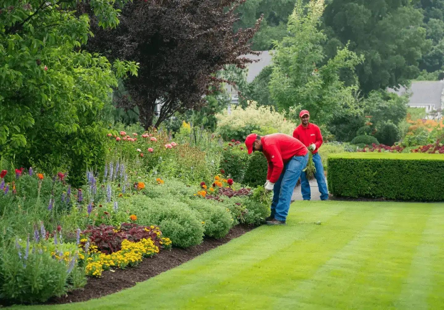 Lewis Landscape Services Workers